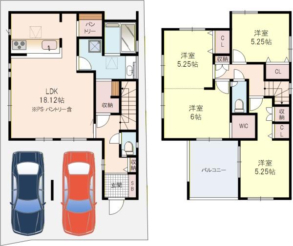 枚方市高野道1丁目7号棟新築戸建