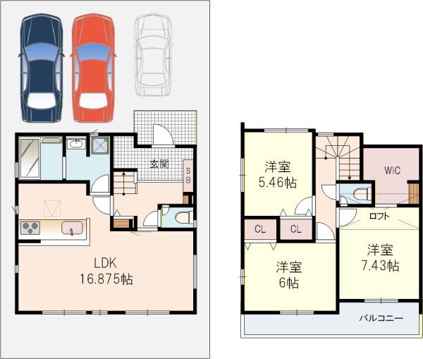 枚方市長尾東町3丁目2期1号棟