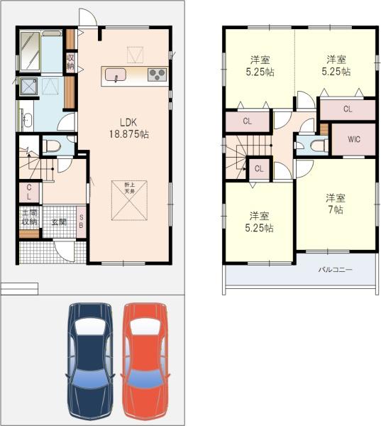 枚方市山之上西町1号棟全2区画
