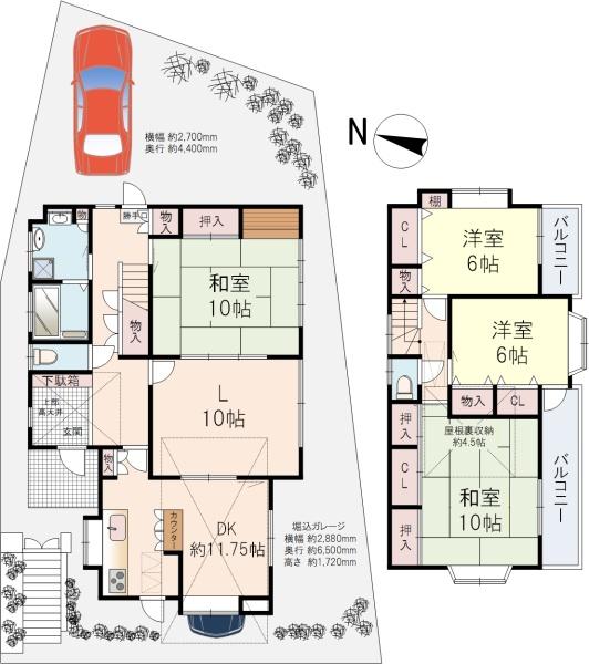八幡市男山指月中古戸建