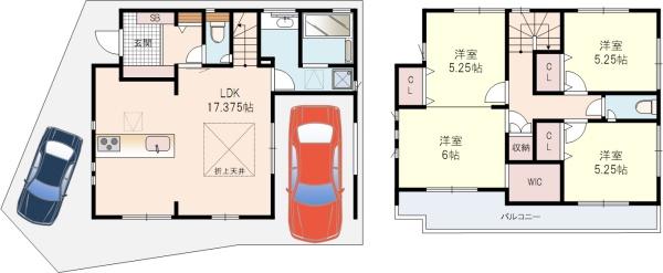 枚方市山之上2丁目1号棟　全3棟