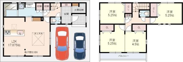 枚方市山之上2丁目2号棟全3棟