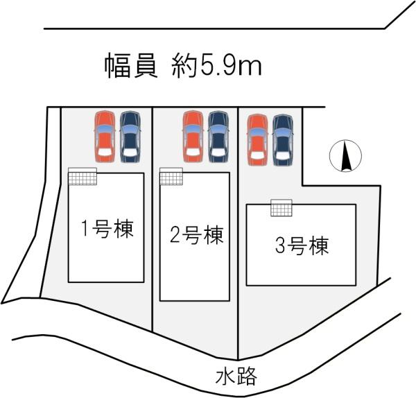 枚方市招提南町1丁目2号棟全3棟