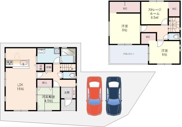 枚方市招提大谷3丁目3号棟全3棟