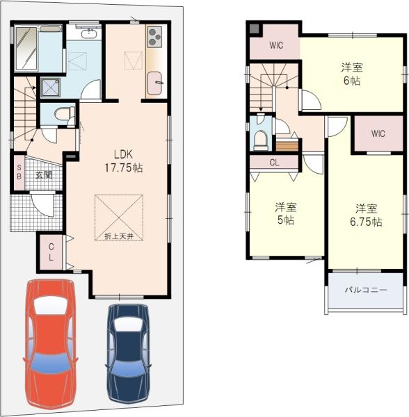 枚方市東香里3丁目2号棟全2棟