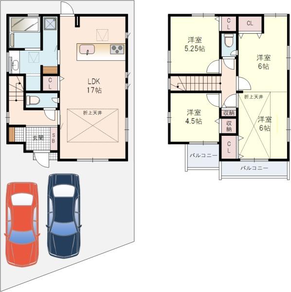 枚方市香里ヶ丘12丁目3号棟全5区画