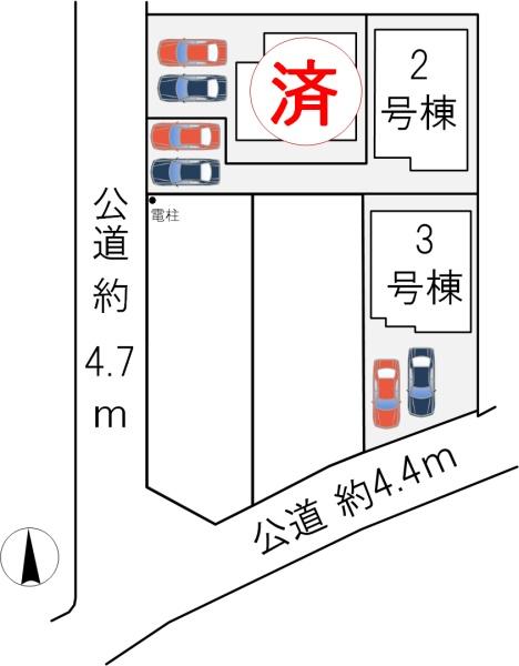 枚方市香里ヶ丘12丁目3号棟全5区画