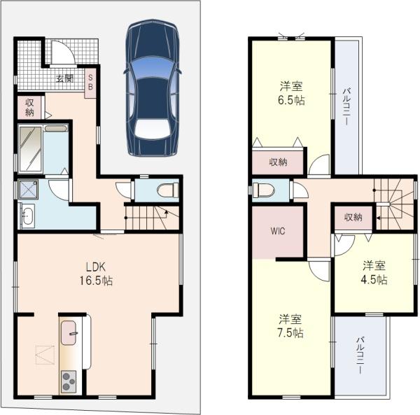 枚方市牧野本町2丁目2号棟全2棟