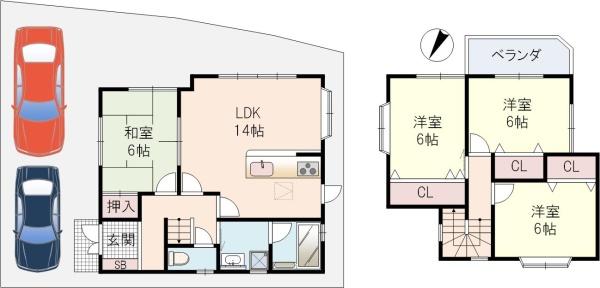 枚方市招提中町１丁目の中古一戸建て