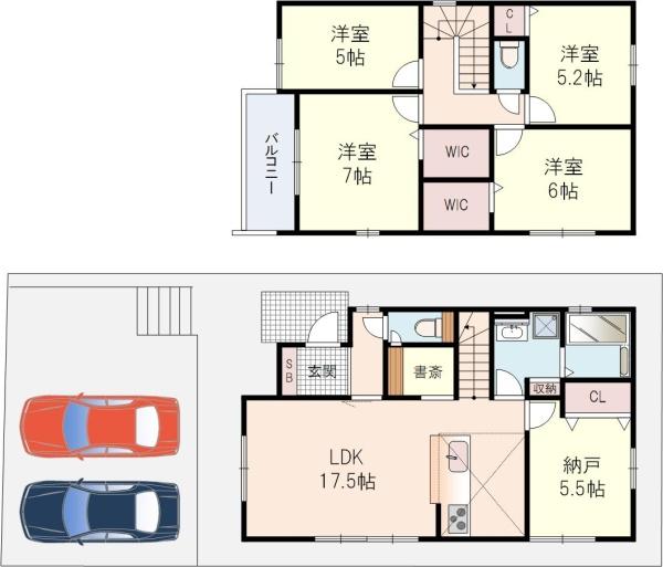 枚方市楠葉野田3丁目1号棟全2棟