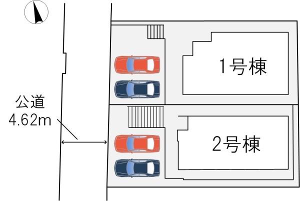 枚方市楠葉野田3丁目2号棟全2棟