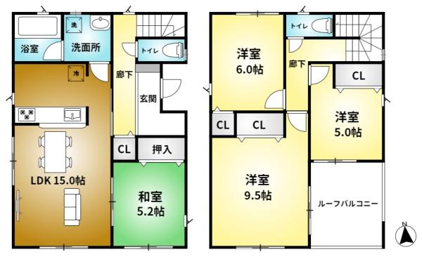 弥富市鯏浦町上巳の新築一戸建