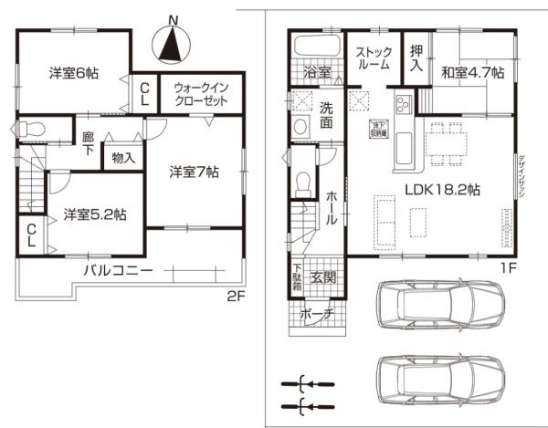 弥富市鯏浦町上六の新築一戸建