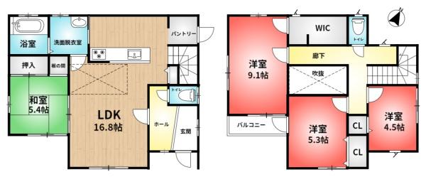 三重郡川越町大字当新田の中古一戸建