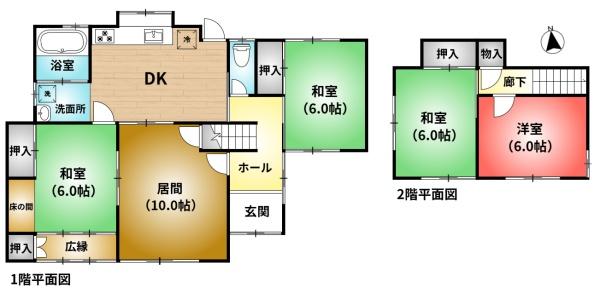 桑名市多度町戸津の中古一戸建て