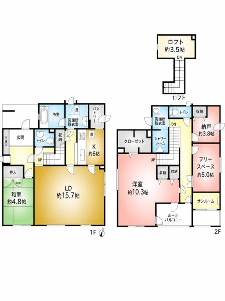 津島市大字津島字北新開の中古一戸建て