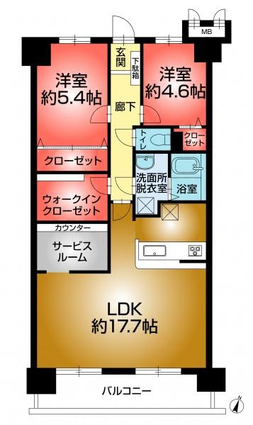 スペリア桑名二番館702号室