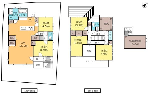 印西市東の原３丁目の中古一戸建