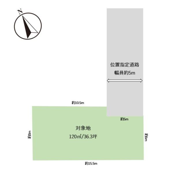 流山市西初石１丁目の売土地