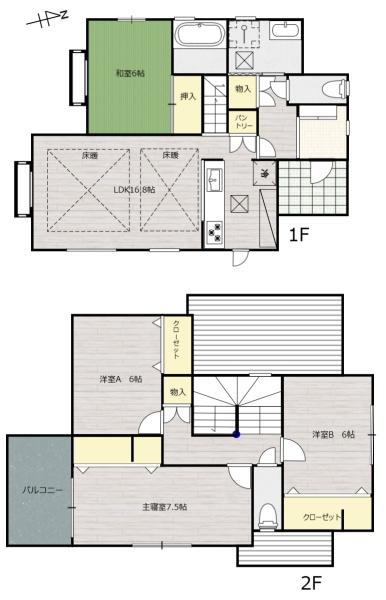 印西市西の原２丁目の中古一戸建