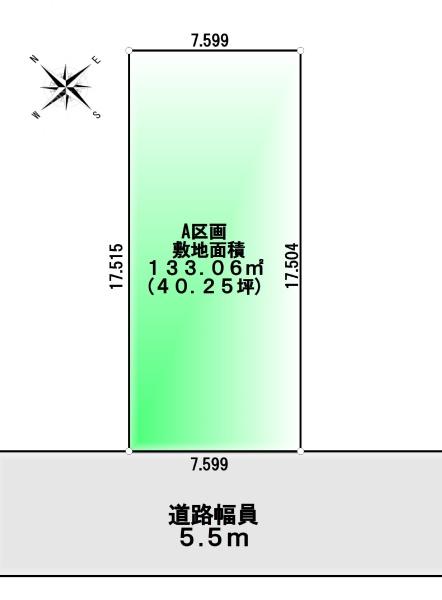 幸田町大字菱池字地蔵堂　A区画