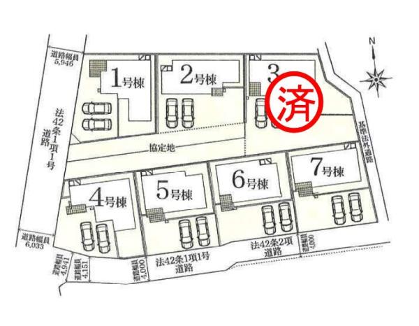 安城市小川町全7棟1号棟　新築戸建て