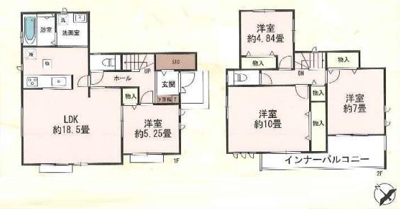 豊田市鴛鴨町全8棟H号棟　新築戸建て