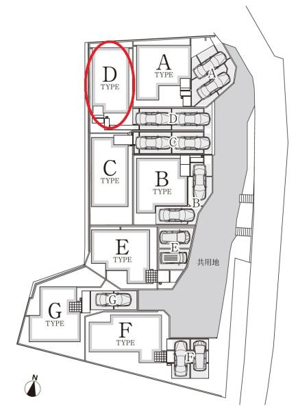 岡崎市百々町全7棟D棟　新築戸建て
