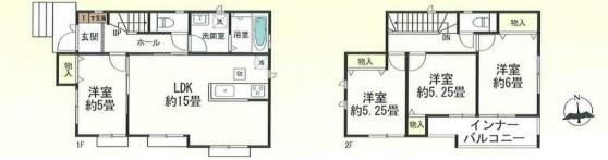 豊田市志賀町全2棟2号棟　新築戸建て