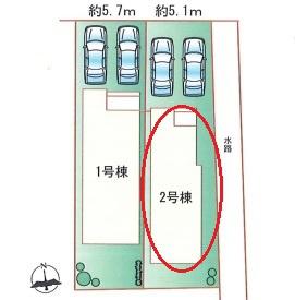刈谷市熊野町　全2棟2号棟　新築戸建て