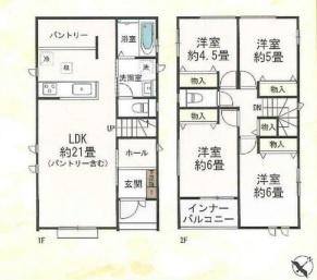 豊田市市木町全4棟B号棟　新築戸建て