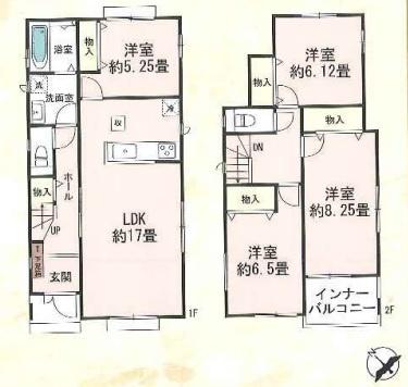 豊田市鴛鴨町全8棟C号棟　新築戸建て