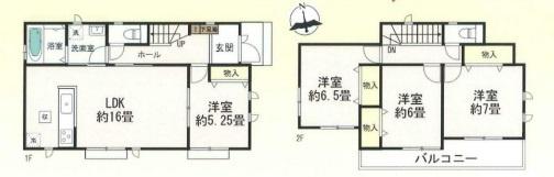 豊田市越戸町全2棟2号棟　新築戸建て