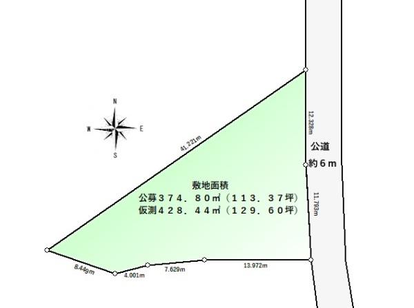 岡崎市本宿町　売り土地