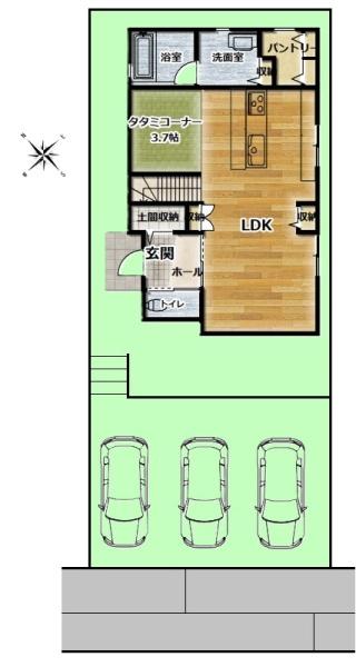 岡崎市丸山町字奥ノ畑の中古一戸建て