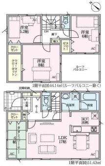 碧南市尾城町全4棟1号棟　新築戸建て