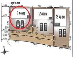 西尾市吉良町饗庭全3棟1号棟　新築戸建て
