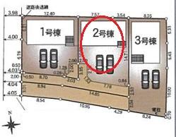 西尾市吉良町饗庭全3棟2号棟　新築戸建て