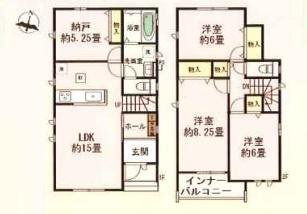 豊明市三崎町ゆたか台全2棟1号棟　新築戸建て