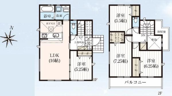 豊田市永覚新町　新築戸建て　全6棟　4号棟