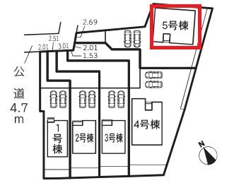 西尾第65一色町松木島全5棟5号棟　新築戸建て