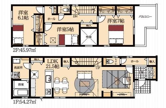 豊田市朝日町　新築戸建て全1棟　1号棟