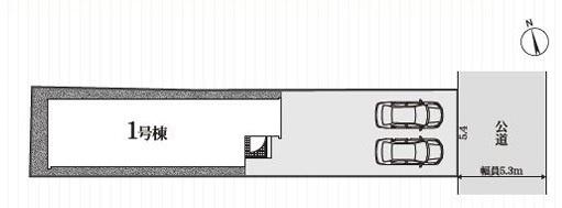 豊田市朝日町　新築戸建て全1棟　1号棟