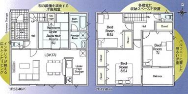 知立市昭和町全2棟2号棟　新築戸建て