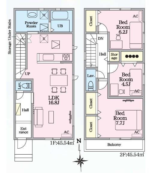 東郷町春木23-2期全2棟1号棟　新築戸建て