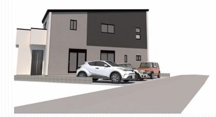 蒲郡市竹谷町　新築戸建て全3棟　2号棟