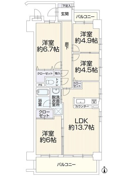 ウィステリア梅坪