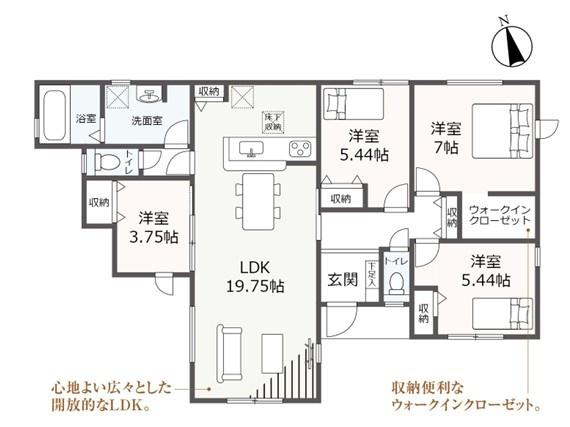 西尾市一色町亥新田第3　新築戸建て