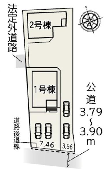 西尾市寺津町天王山全2棟2号棟　新築戸建て
