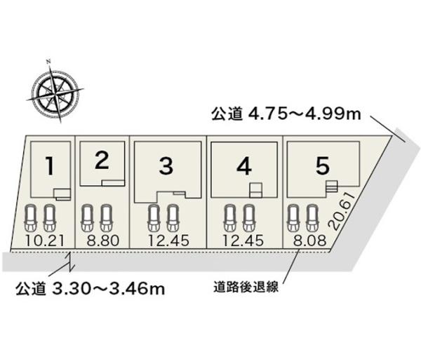 西尾市平口町全5棟2号棟　新築戸建て